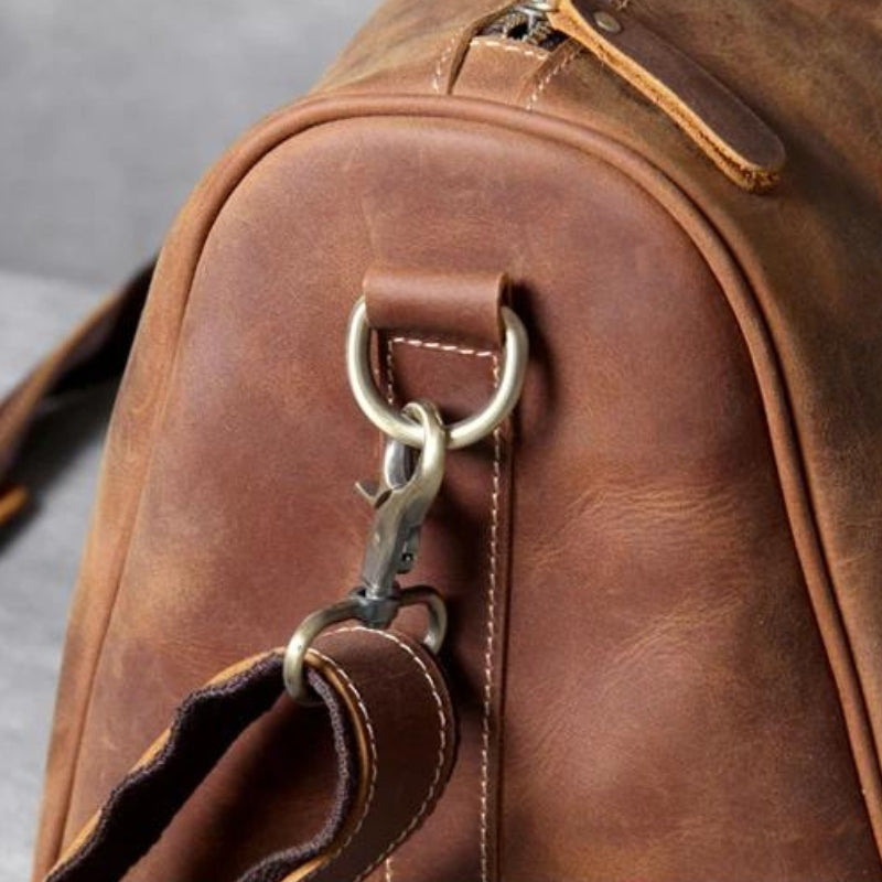 sac en cuir pour homme élégant