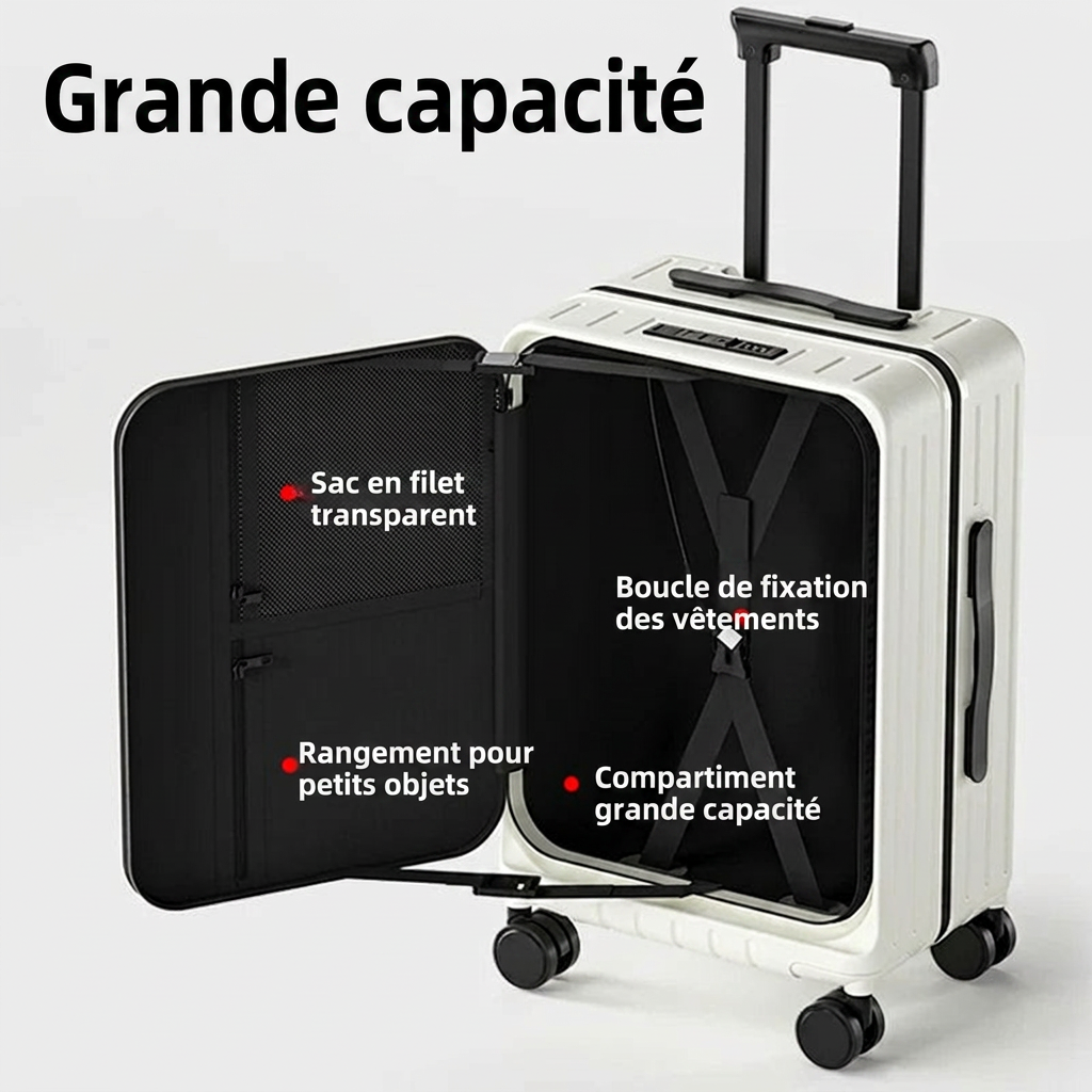 MENKALINAN - Valise Cabine Extensible