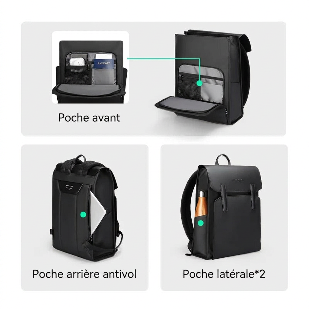 VEGA - Sac À Dos De Voyage Homme Luxe