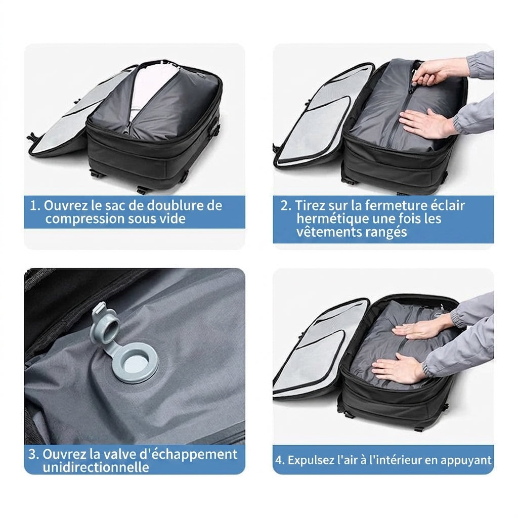 MIRACH - Sac À Dos Compression Sous Vide
