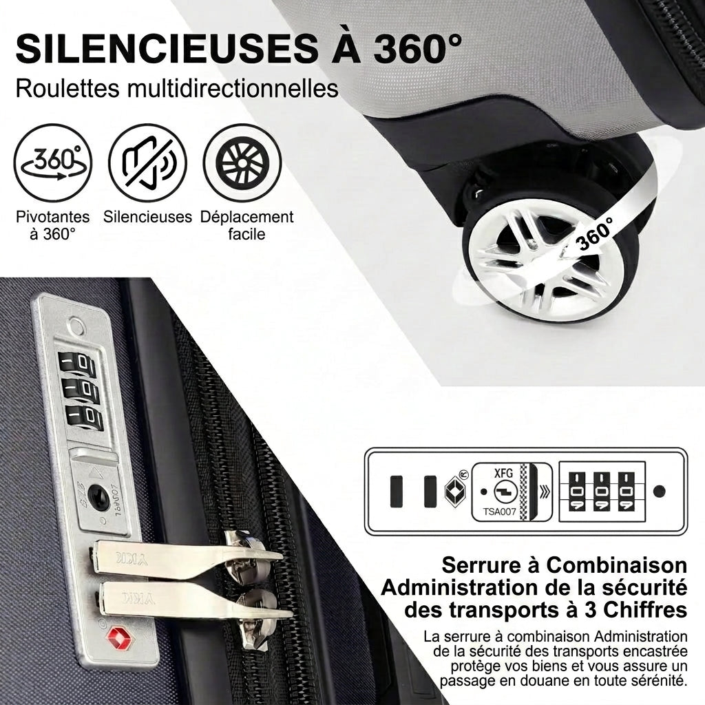 SCHEAT - Valise Avion 23 kg