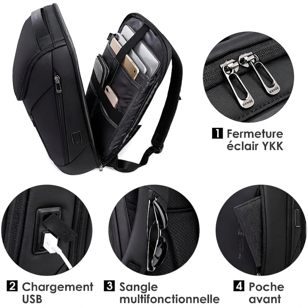 ALCOR - Sac À Dos Cabine Avec Port USB Intégré