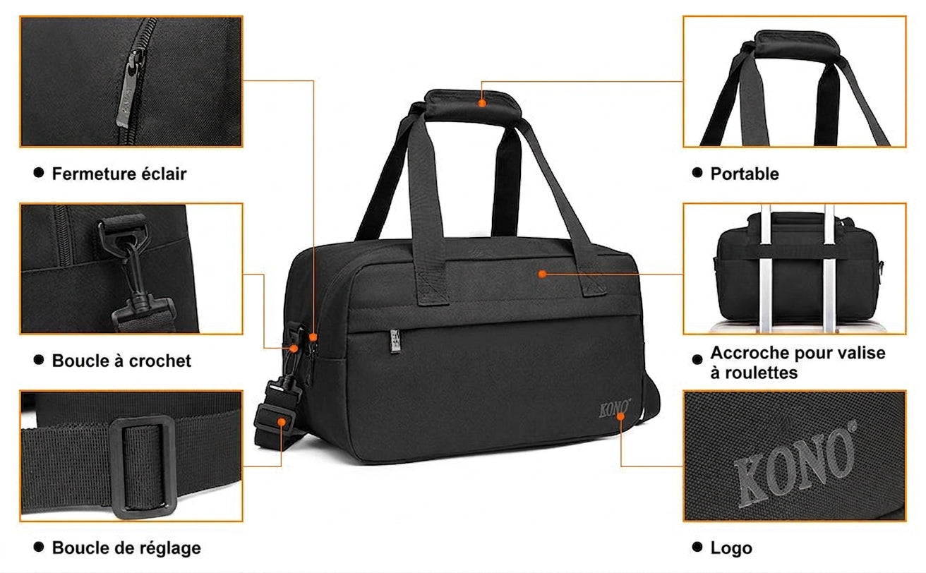 ZIBAL - Valise Trolley + Sac Cabine