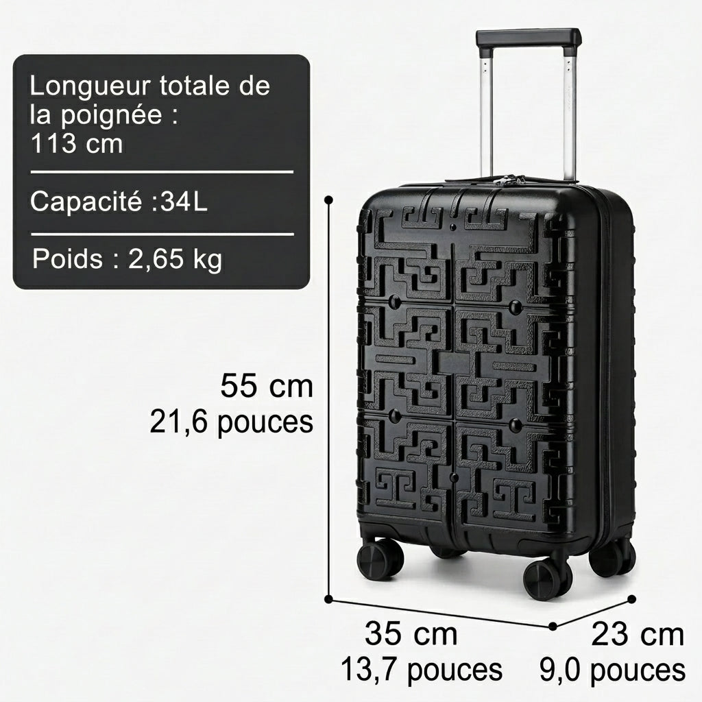 Escale - Valise Cabine À Roulettes - vue 5