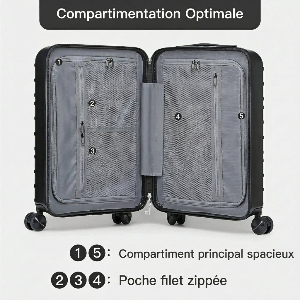 Escale - Valise Cabine À Roulettes - vue 8