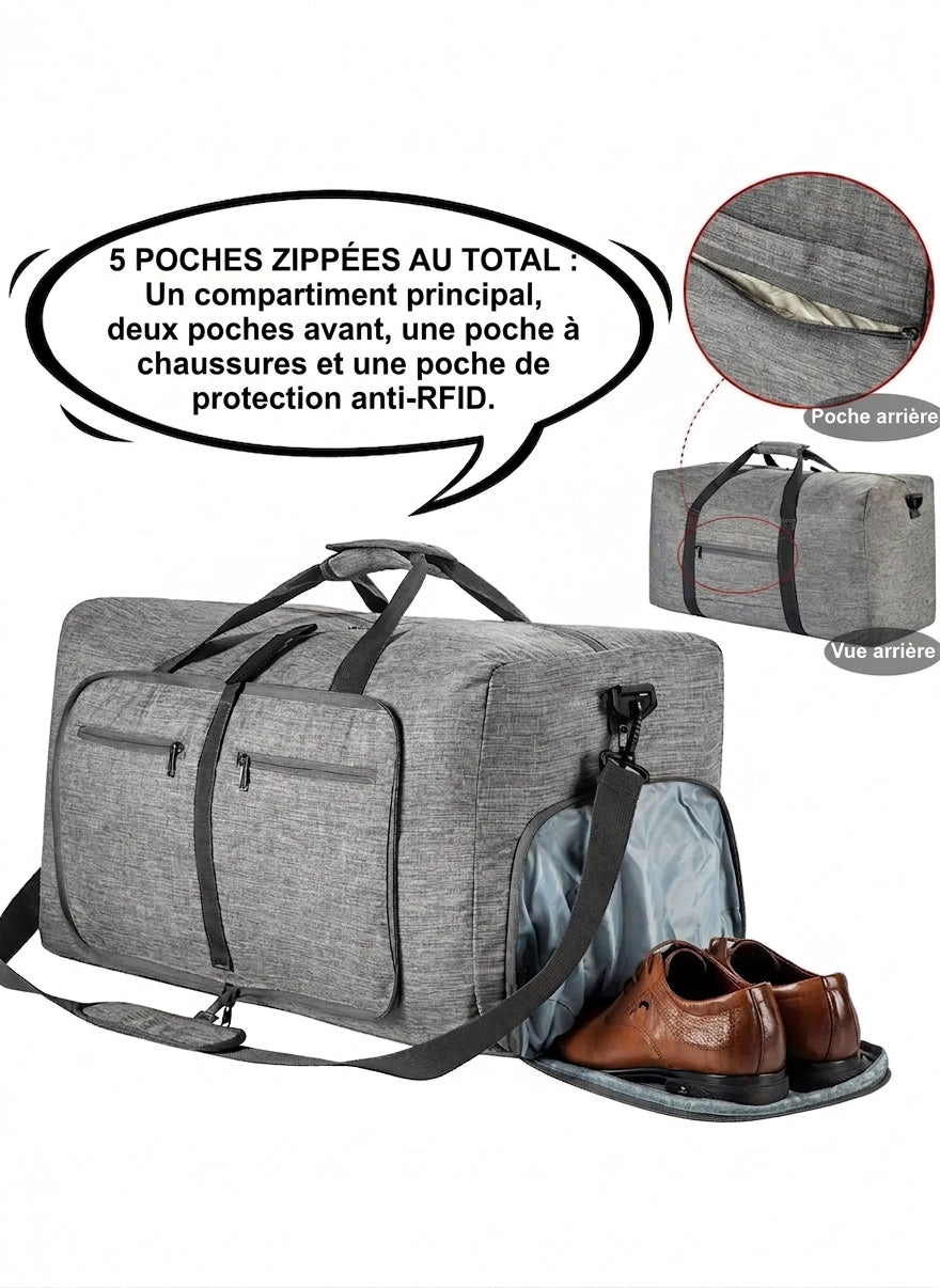 Nomade - Sac De Voyage Grande Capacité - vue 12
