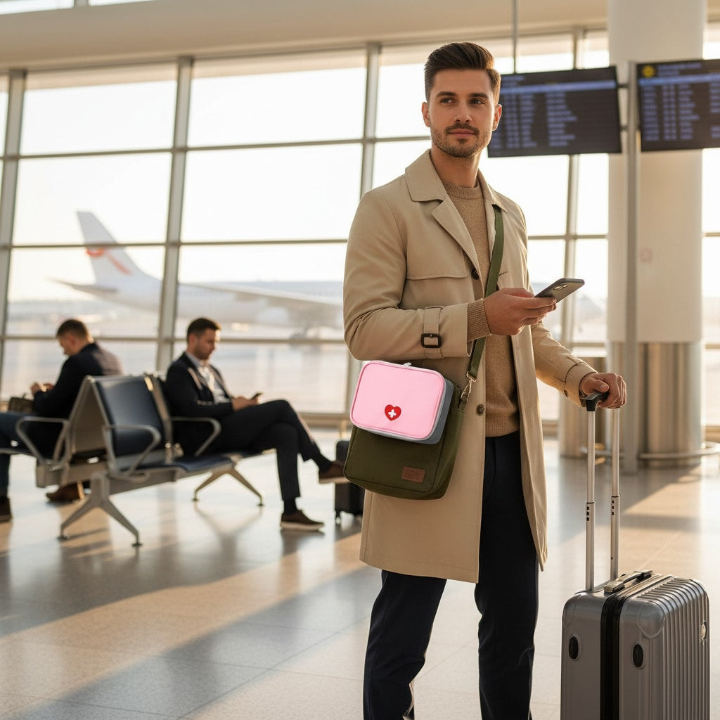 Resin - Trousse De Médicaments De Voyage Pharmacie - en voyage