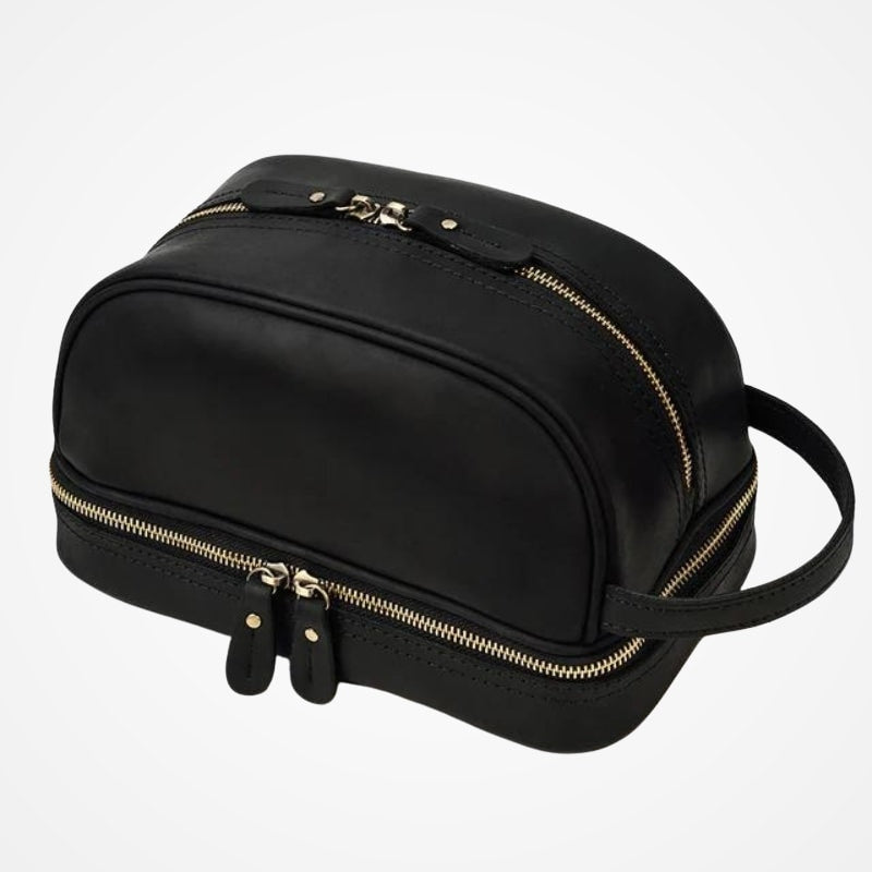 Ritual - Trousse De Toilette Homme En Cuir Vintage - vue 6