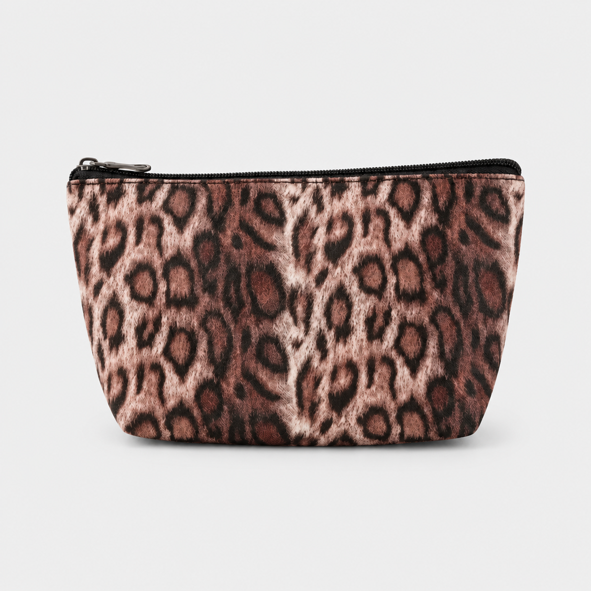 PARDIA – Trousse de toilette léopard en PU – Léopard marron