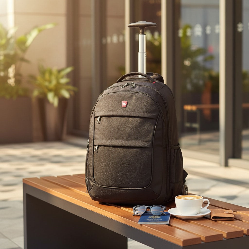 Odyssée - Valise Sac À Dos À Roulettes - vue 7