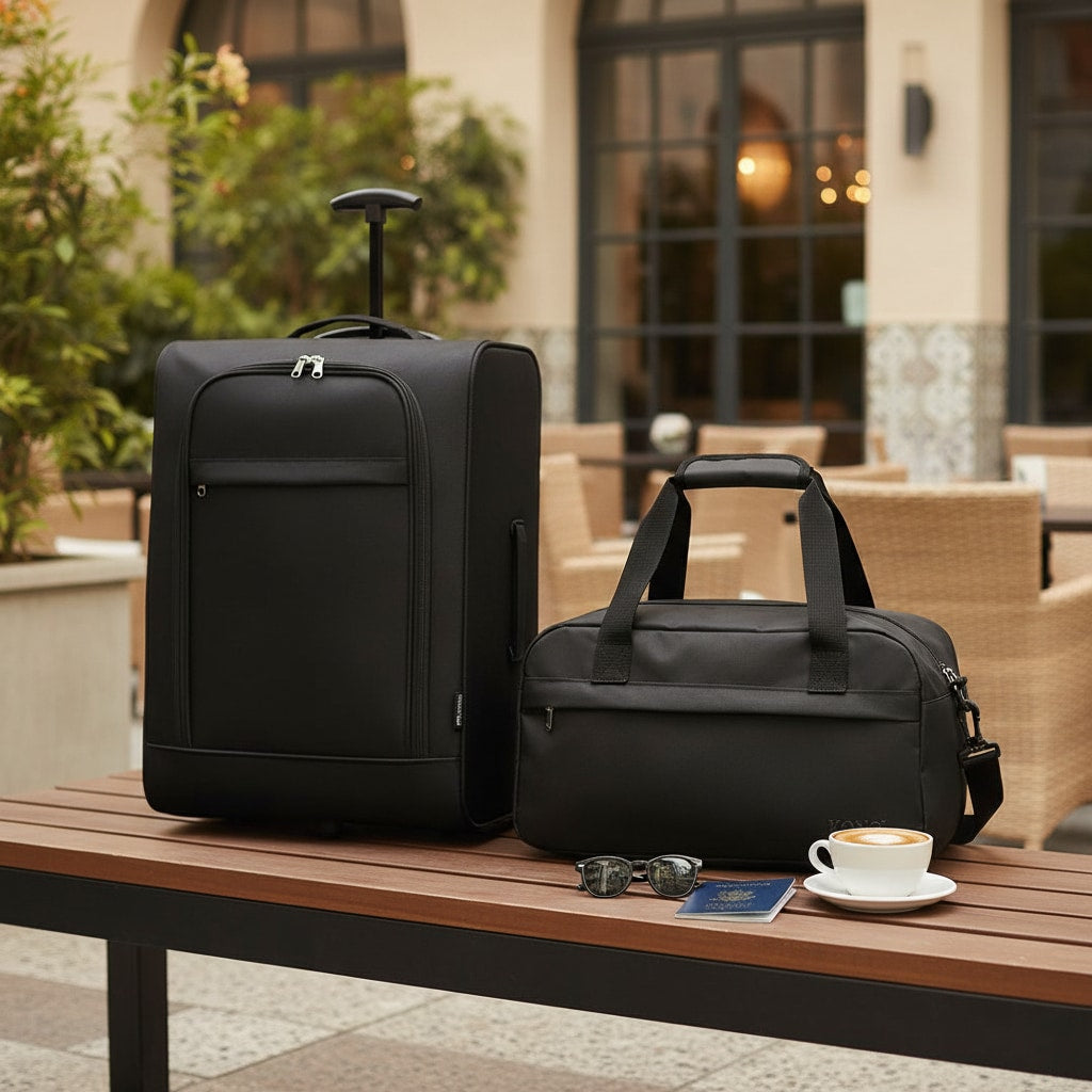 Escale - Valise Trolley + Sac Cabine - vue 9