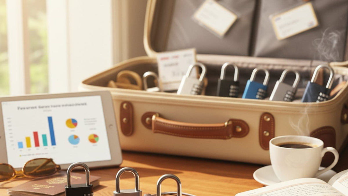 Les meilleurs cadenas TSA pour valise en 2026 (testés et comparés)