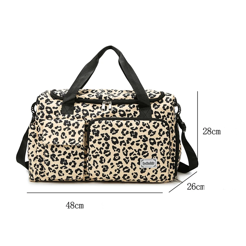 Soléa - Sac de Voyage Léopard Femme - vue 5