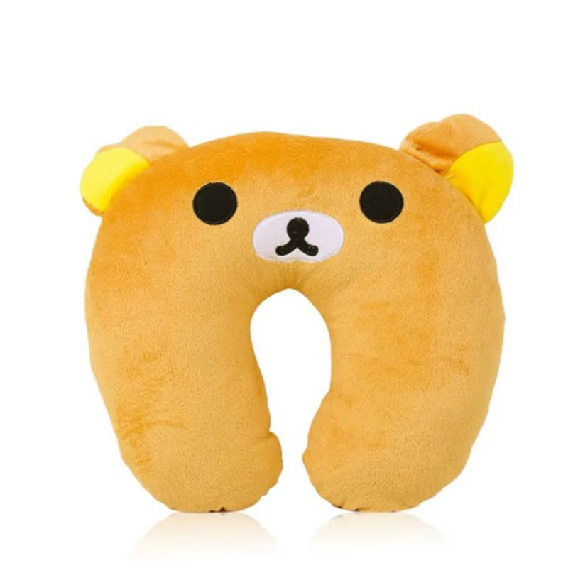 coussin de voyage en peluche