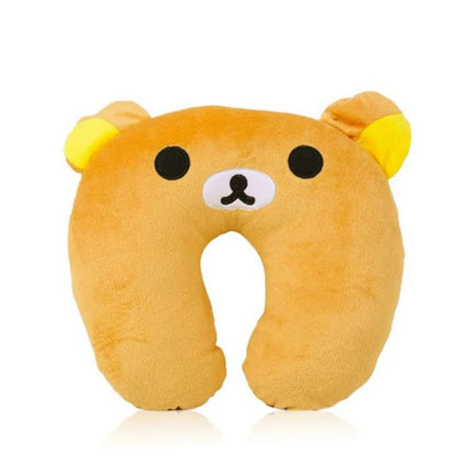 coussin de voyage en peluche