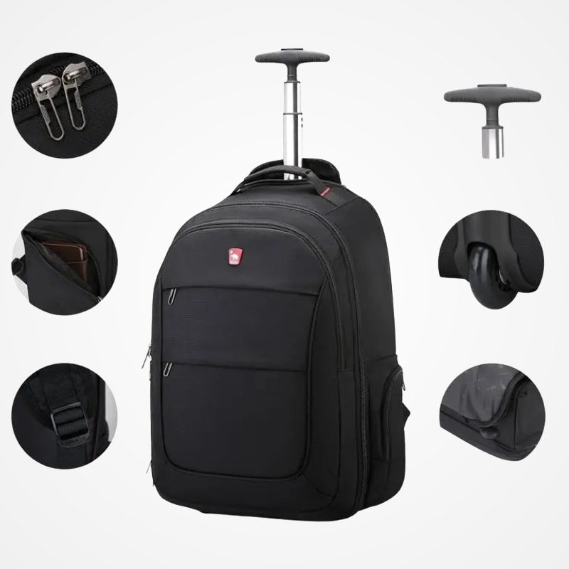 Odyssée - Valise Sac À Dos À Roulettes - vue 5