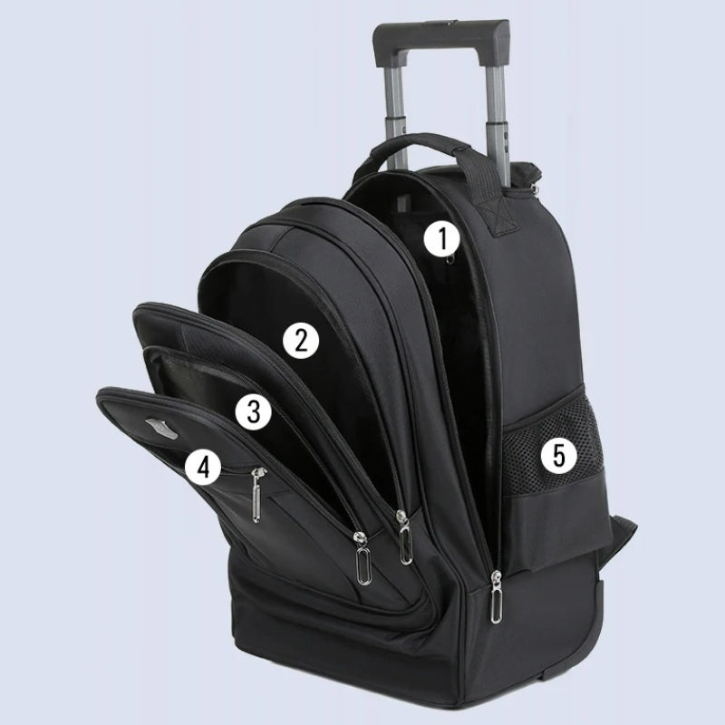 Nomade - Sac À Dos À Roulettes