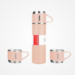 Thermos Voyage Isotherme 500ml avec Tasses Intégrées | Le Sac du Voyageur