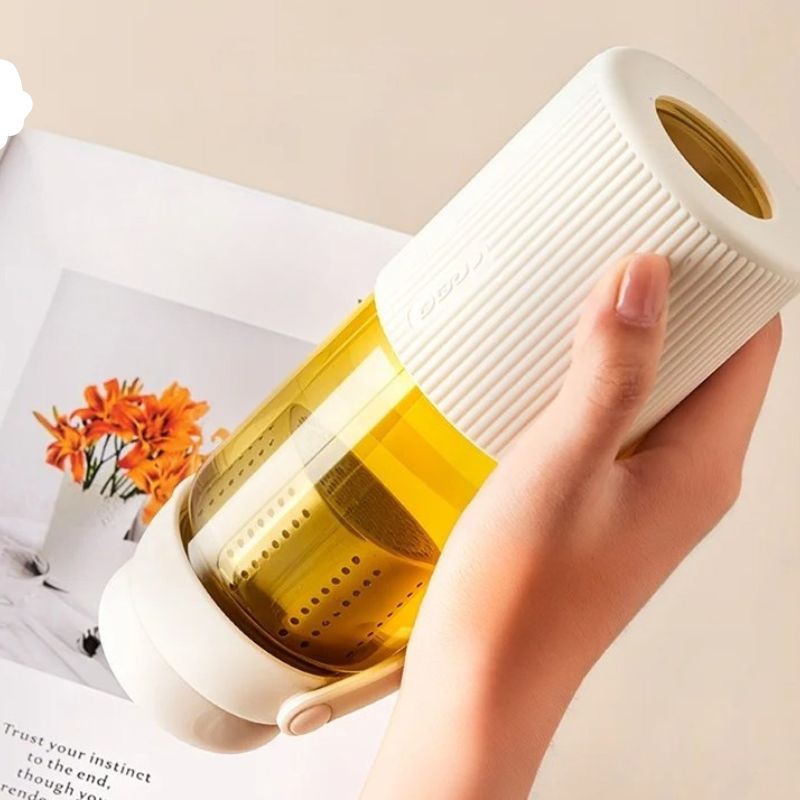 Gourde Verre Infuseur