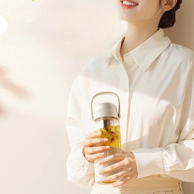 Gourde Verre Infuseur