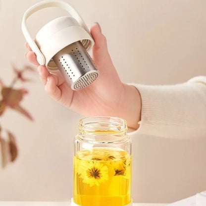 Gourde Verre Infuseur