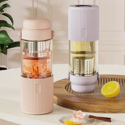 Gourde Verre Infuseur