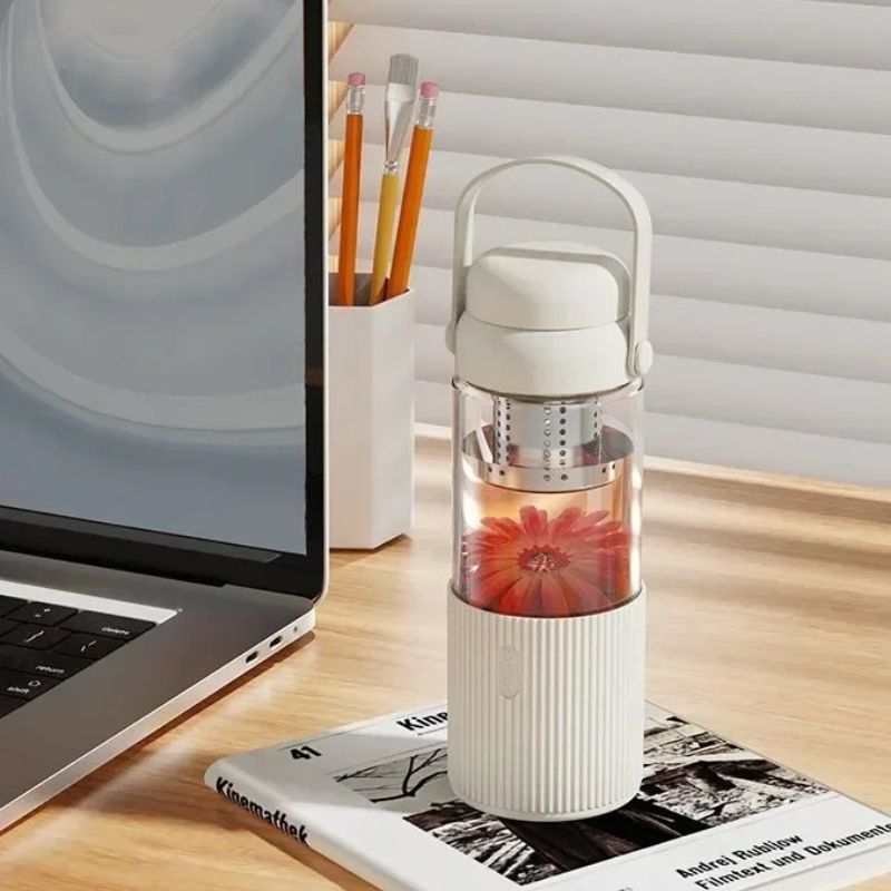 Gourde Verre Infuseur