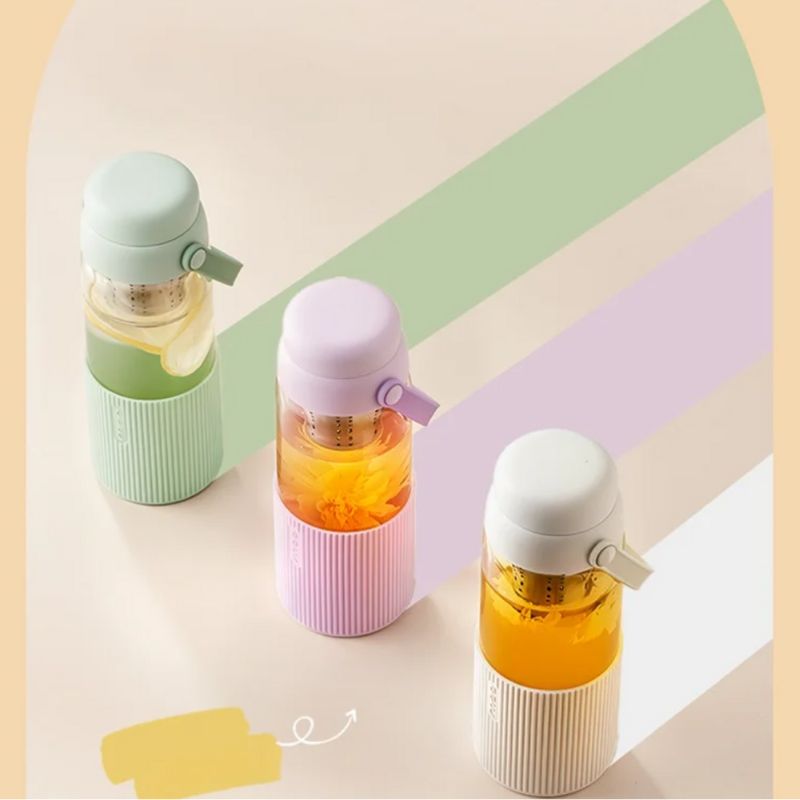 Gourde Verre Infuseur