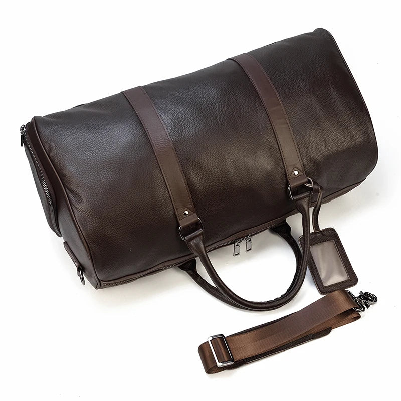 Heritage - Sac De Voyage Homme Luxe En Cuir - vue 19