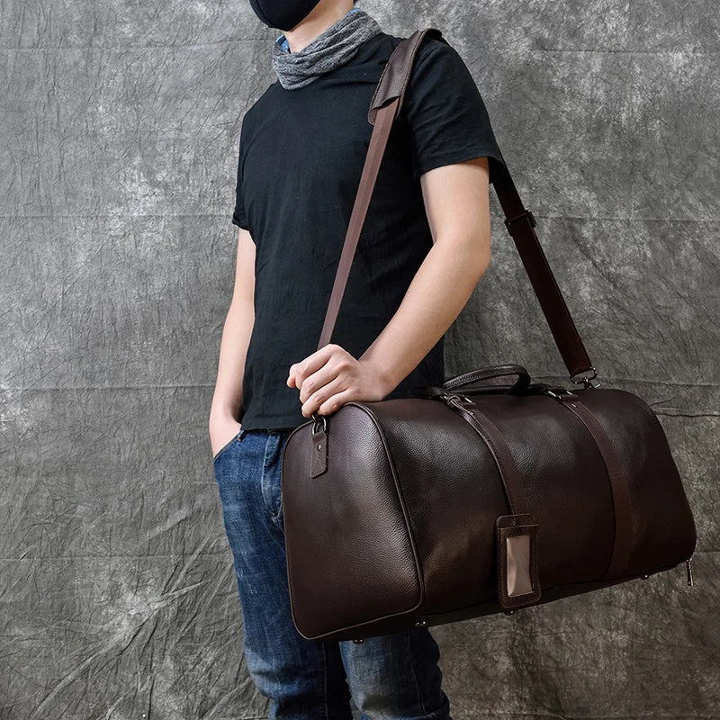 Heritage - Sac De Voyage Homme Luxe En Cuir - vue 21