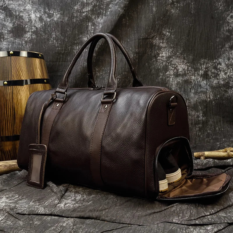 Heritage - Sac De Voyage Homme Luxe En Cuir - vue 2