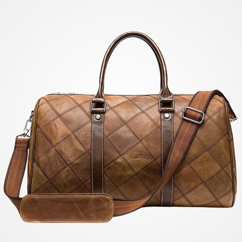 Heritage - Sac De Voyage Homme Cuir Vintage - vue 9