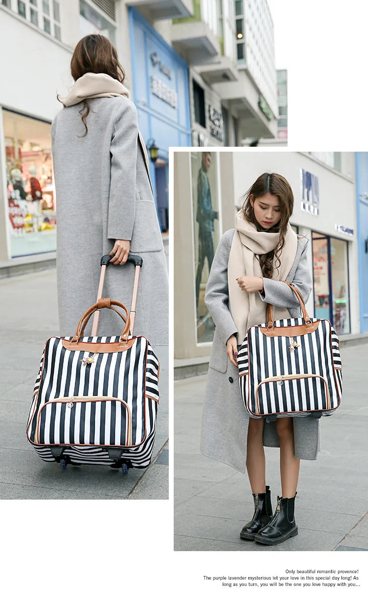 Soléa - Sac De Voyage À Roulettes Femme