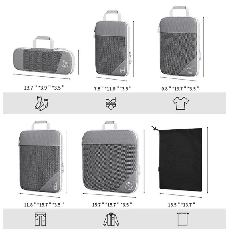 Organisateur De Valise Compressible