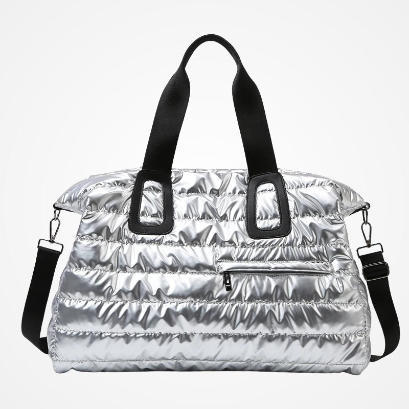 Soléa - Sac de Voyage Bandoulière Matelassé Femme - vue 4