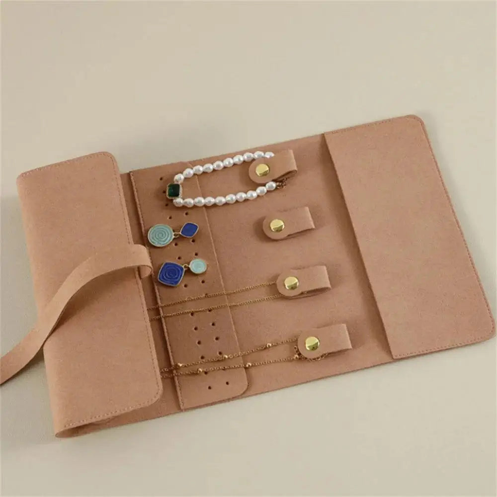 Alizé - Pochette à Bijoux de Voyage Pliable Élégante