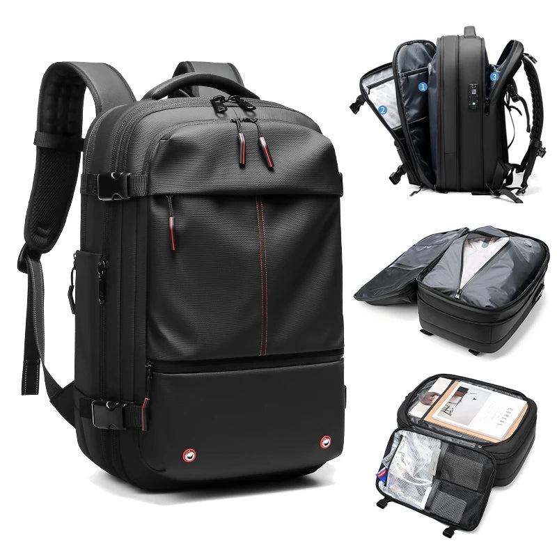 Nomade - Sac À Dos De Compression Voyage Avec Pompe - vue 5