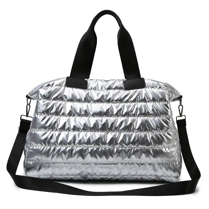 Soléa - Sac de Voyage Bandoulière Matelassé Femme - vue 6