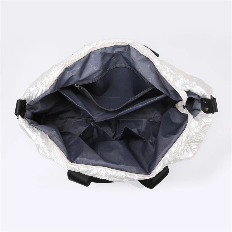 Soléa - Sac de Voyage Bandoulière Matelassé Femme - vue 3