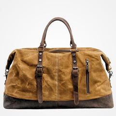 ALSHAIN - Sac De Voyage Vintage Homme