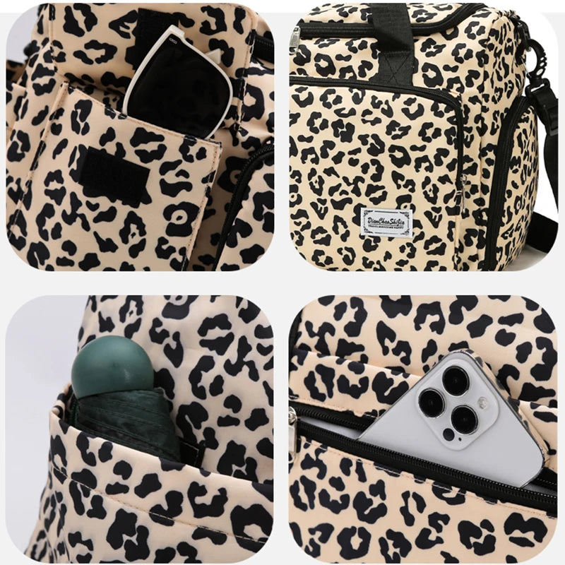 Soléa - Sac de Voyage Léopard Femme - vue 6