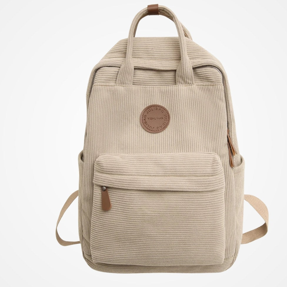 Soléa - Sac À Dos Velours De Voyage Femme