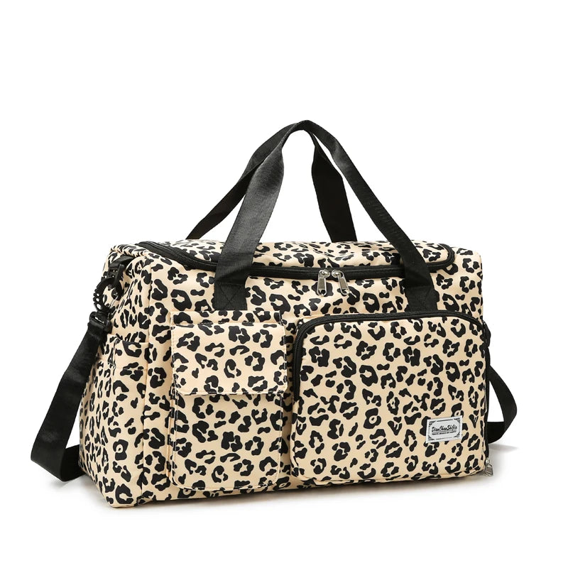 Soléa - Sac de Voyage Léopard Femme - vue 3
