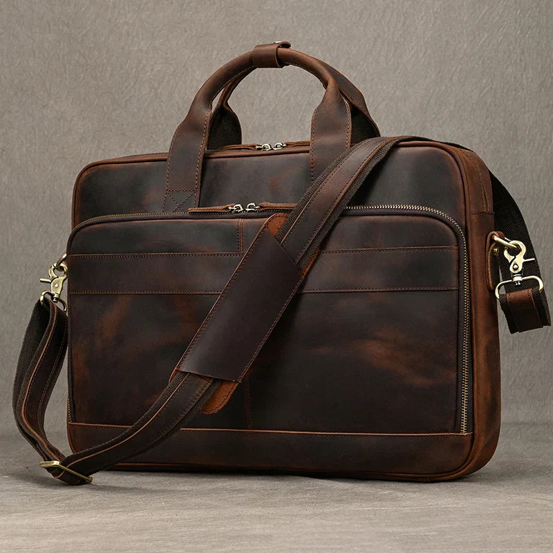 Heritage - Sacoche en Cuir Luxueuse pour Homme - vue 4