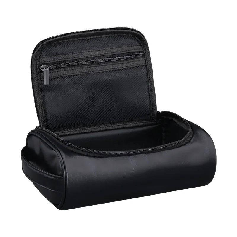 TETHYS - Trousse de Toilette Homme en Cuir Grande Capacité