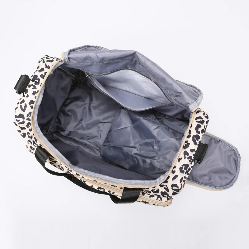 Soléa - Sac de Voyage Léopard Femme - vue 8