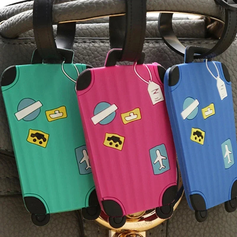 Zéphyr - Étiquettes Bagage Silicone Dessins Animés