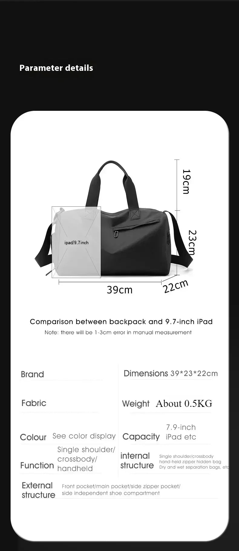 sac de sport étanche