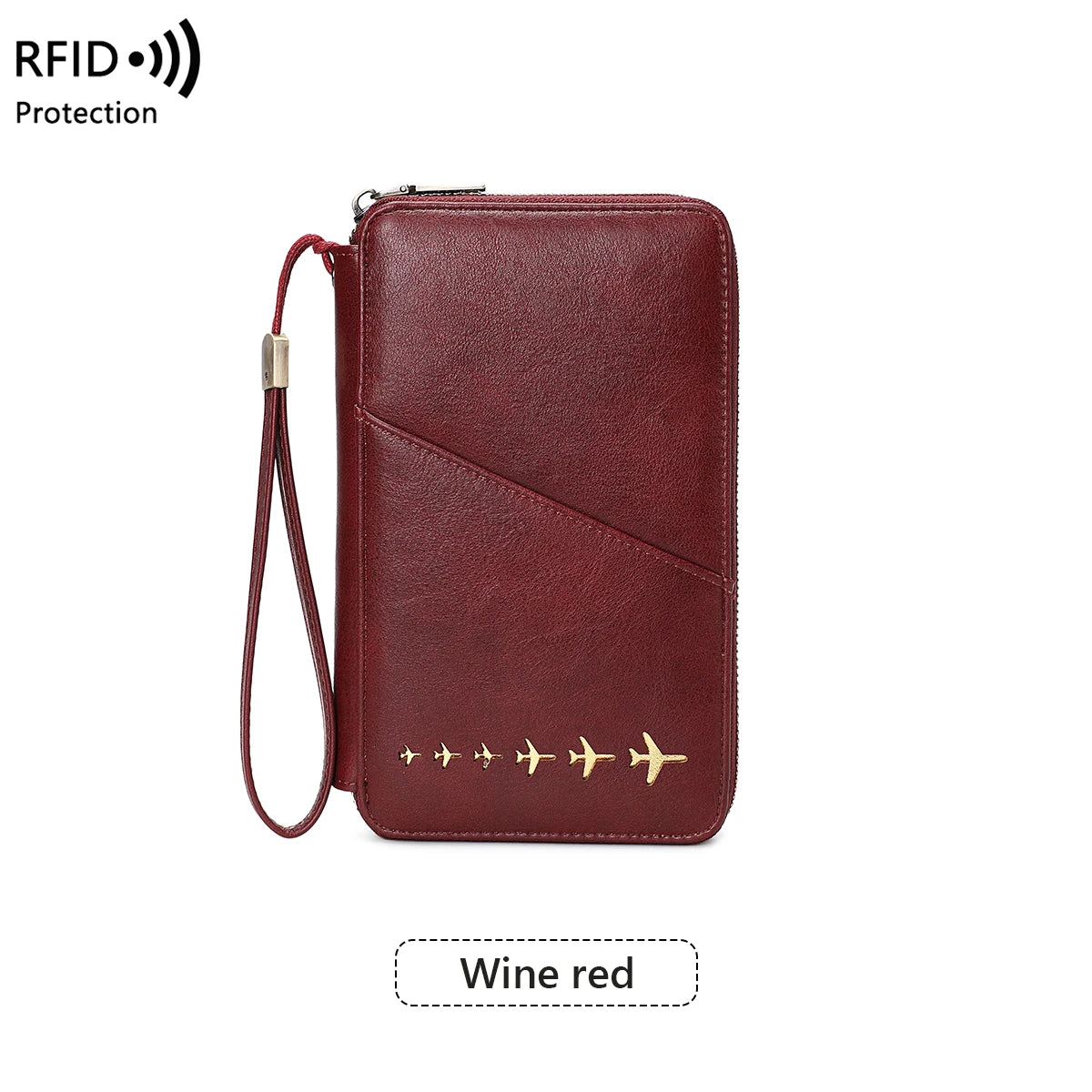 Zéphyr - Portefeuille Familial Anti-RFID Le Sac du Voyageur