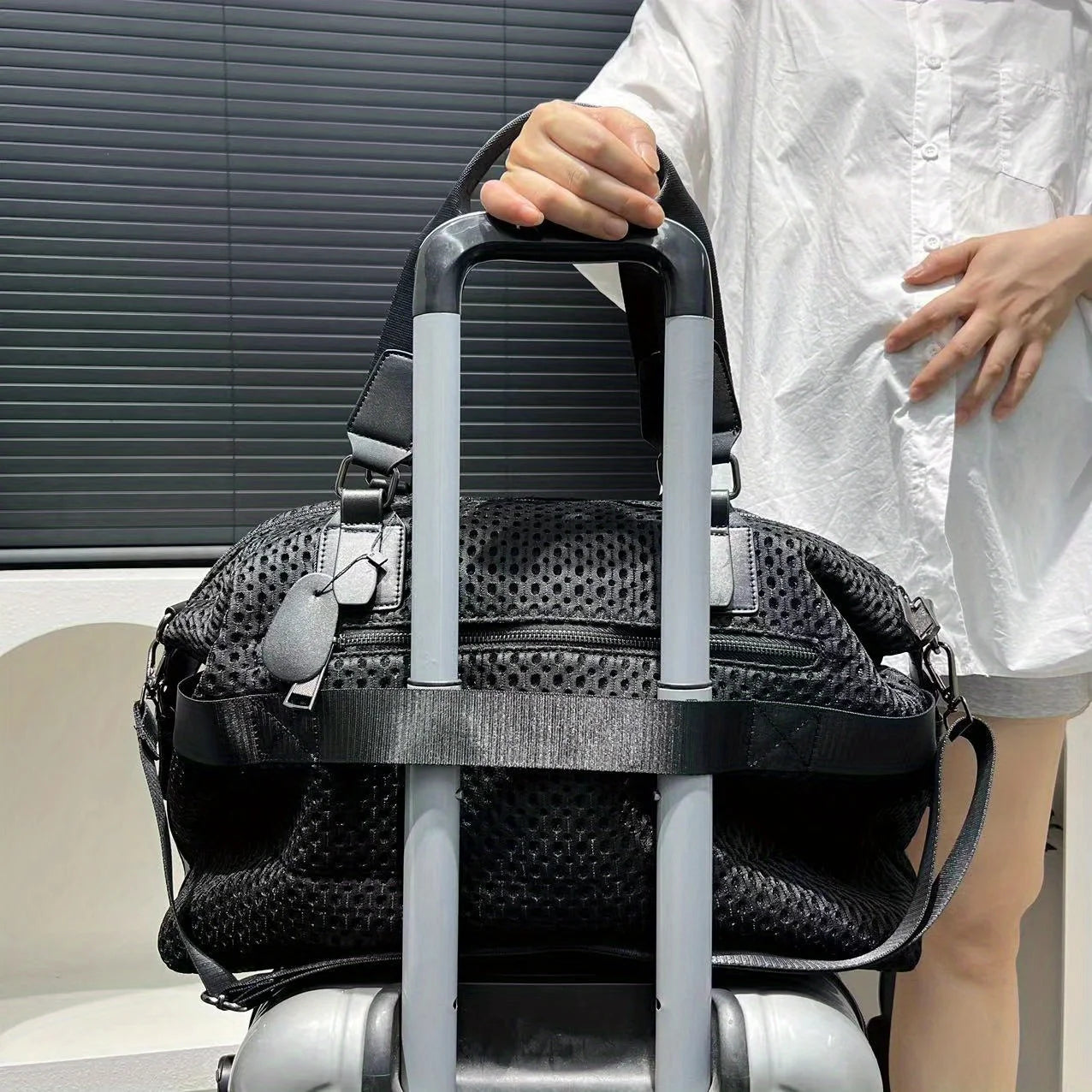 Soléa - Sac Nylon Bandoulière Femme - vue 4
